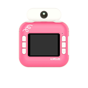 Фотоаппарат моментальной печати с Bluetooth LUMICUBE "LUMICAM DK05 PRINTY PINK"